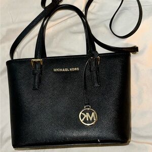 Jet Set Travel Extra-Small Logo Top-Zip Tote Bag